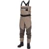 imageBASSDASH Mens Breathable Chest and Waist Convertible Waders for Fishing Hunting Stocking Foot and Boot Foot Waders Large King