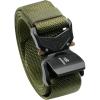 imageBASSDASH Mens Tactical Belt Military Rigger Work Belt 15 Nylon Web with Heavy Duty Quick Release Buckle Hiking Hunting