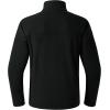 imageBASSDASH AllDay Mens Full Zip Fleece Jacket Soft Sweatshirt Breathable MidWeight Polar Fleece Winter Coat with PocketsBlack