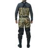 imageBASSDASH Camo Breathable Boot Foot Hunting Waders Ripstop Lightweight Chest Wader for Fishing ATVBoot Foot Wader  Reeds