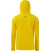 imageBASSDASH Youth UPF 50 Hooded Shirts with Mask UV Neck Gaiter Sun Protection Long Sleeve T Shirt for Fishing SwimLemon Yellow