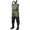 imageBASSDASH Camo Breathable Boot Foot Hunting Waders Ripstop Lightweight Chest Wader for Fishing ATVBoot Foot Wader  Reeds