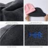 imageBASSDASH Winter Stretchy Knit Beanie Hats Soft Warm for Men Women Lightweight Stylish Unisex Cuffed Beanies Pack of 4Collection B