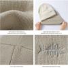 imageBASSDASH Winter Stretchy Knit Beanie Hats Soft Warm for Men Women Lightweight Stylish Unisex Cuffed Beanies Pack of 4Collection D