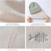 imageBASSDASH Winter Stretchy Knit Beanie Hats Soft Warm for Men Women Lightweight Stylish Unisex Cuffed Beanies Pack of 4Collection F