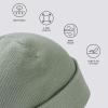 imageBASSDASH Winter Stretchy Knit Beanie Hats Soft Warm for Men Women Lightweight Stylish Unisex Cuffed Beanies Pack of 4Collection G