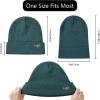imageBASSDASH Winter Stretchy Knit Beanie Hats Soft Warm for Men Women Lightweight Stylish Unisex Cuffed Beanies Pack of 4Collection H