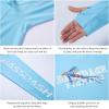 imageBASSDASH Mens Graphic Shirts Long Sleeve Fishing Shirt UPF 50 Moisture Wicking UV Sun Protection FS35MSky BlueDry Fly