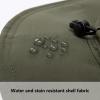 imageBASSDASH UPF 50 Fishing Sun Hat Water Resistant Unisex Wide Brim Bucket Boonie Hat for Hiking Camping Safari FH15Army Green