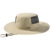 imageBASSDASH UPF 50 Fishing Sun Hat Water Resistant Unisex Wide Brim Bucket Boonie Hat for Hiking Camping Safari FH15Khaki