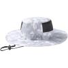 imageBASSDASH UPF 50 Fishing Sun Hat Water Resistant Unisex Wide Brim Bucket Boonie Hat for Hiking Camping Safari FH15Light Grey Camo