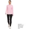 imageBASSDASH Womens UPF 50 Long Sleeve Fishing Hoodie Shirt with Pocket Sun Protection Lightweight Hooded Shirts FS04WPinkWhite Logo