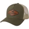 imageBASSDASH Trucker Hat Embroidered Patch Adjustable Baseball Cap Mesh Back Fishing HatArmy GreenMallard