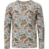 imageBASSDASH Mens Camo Fishing Shirts UPF 50 Long Sleeve Quick Dry Lightweight TShirts for Outdoor Hiking Kayaking FS37MColor Block Camo