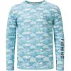 imageBASSDASH Mens Camo Fishing Shirts UPF 50 Long Sleeve Quick Dry Lightweight TShirts for Outdoor Hiking Kayaking FS37MFish Camo