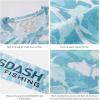 imageBASSDASH Mens Camo Fishing Shirts UPF 50 Long Sleeve Quick Dry Lightweight TShirts for Outdoor Hiking Kayaking FS37MFish Camo
