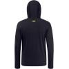 imageBASSDASH Mens UPF 50 Fishing Hoodie Shirts with Chest Pocket Lightweight UV Sun Protection Long Sleeve Hiking Sports FS34M