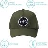 imageBASSDASH UPF 50 Quick Dry Baseball Cap Water Resistant Laser Cut Mesh Snapback Hat for Men Women Fishing Hiking FH14Army Green