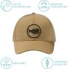 imageBASSDASH UPF 50 Quick Dry Baseball Cap Water Resistant Laser Cut Mesh Snapback Hat for Men Women Fishing Hiking FH14Khaki