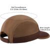 imageBASSDASH Ultralight UPF 50 Soft Baseball Caps Unstructured Quick Dry Folding Hat Adjustable for Men Woman Outdoor ActivitiesDark BrownLight Brown
