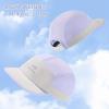 imageBASSDASH Ultralight UPF 50 Soft Baseball Caps Unstructured Quick Dry Folding Hat Adjustable for Men Woman Outdoor ActivitiesLight GreyLight Purple