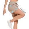 imageBASSDASH Womens 5 Fishing Shorts UPF 50 Water Resistant Quick Dry Athletic Hiking Shorts with Pockets FP05WLight Khaki