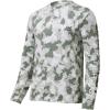 imageBASSDASH Mens Camo Fishing Shirts UPF 50 Long Sleeve Quick Dry Lightweight TShirts for Outdoor Hiking Kayaking FS37MAsh Green Camo