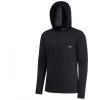 imageBASSDASH Mens UPF 50 Fishing Hoodie Shirts with Chest Pocket Lightweight UV Sun Protection Long Sleeve Hiking Sports FS34M