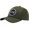 imageBASSDASH UPF 50 Quick Dry Baseball Cap Water Resistant Laser Cut Mesh Snapback Hat for Men Women Fishing Hiking FH14Army Green
