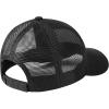 imageBASSDASH Altimate Fishing Hat Mesh Back for Men Women Adjustable Baseball Trucker CapBlack Fish Maple Flag