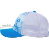 imageBASSDASH Altimate Fishing Hat Mesh Back for Men Women Adjustable Baseball Trucker CapBlue Ink Camo