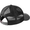 imageBASSDASH Altimate Fishing Hat Mesh Back for Men Women Adjustable Baseball Trucker CapDark Grey Fish Maple