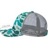 imageBASSDASH Altimate Fishing Hat Mesh Back for Men Women Adjustable Baseball Trucker CapGreen Block Camo