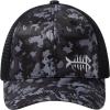 imageBASSDASH Altimate Fishing Hat Mesh Back for Men Women Adjustable Baseball Trucker CapNight Digital Camo