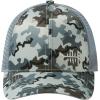 imageBASSDASH Altimate Fishing Hat Mesh Back for Men Women Adjustable Baseball Trucker CapRock Camo