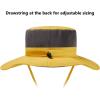 imageBASSDASH UPF 50 Sun Fishing Hat Water Resistant with Detachable Neck FlapMango