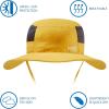 imageBASSDASH UPF 50 Sun Fishing Hat Water Resistant with Detachable Neck FlapMango