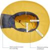 imageBASSDASH UPF 50 Sun Fishing Hat Water Resistant with Detachable Neck FlapMango