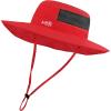 imageBASSDASH UPF 50 Sun Fishing Hat Water Resistant with Detachable Neck FlapRed