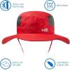 imageBASSDASH UPF 50 Sun Fishing Hat Water Resistant with Detachable Neck FlapRed