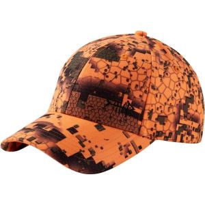 imageBASSDASH Desolve Camo Fishing Hunting Hat Unisex Adjustable Baseball CapFire