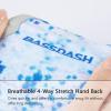 imageBASSDASH ALTIMATE Fishing Gloves Sun Protection Fingerless Hunting UPF 50 Mens Womens UV GlovesBlue Ink Camo