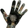 imageBASSDASH Mens Camo Hunting Gloves UPF 50 Lightweight Touchscreen Gloves for Warm Weather Fishing Hiking Outdoor ActivitiesMicrofiber palm  Autumn Forest