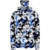 imageBASSDASH Mens Fishing Fleece Hoodie with Neck Gaiter Water Resistant Performance Hunting Sweatshirt FS18MBlueblack Camo No Logo at Sleeve