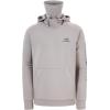 imageBASSDASH Mens Fishing Fleece Hoodie with Neck Gaiter Water Resistant Performance Hunting Sweatshirt FS18MLight Heather Grey