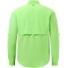 imageBASSDASH Mens Performance Fishing Hiking Shirt UPF 50 Button Down Long Sleeve Quick Dry FS21MApple Green