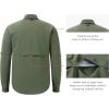 imageBASSDASH Mens Performance Fishing Hiking Shirt UPF 50 Button Down Long Sleeve Quick Dry FS21MCypress