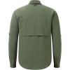 imageBASSDASH Mens Performance Fishing Hiking Shirt UPF 50 Button Down Long Sleeve Quick Dry FS21MCypress