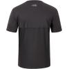 imageBASSDASH Mens UPF 50 Sun Protection Fishing Shirt Short Sleeve UV TShirtDark GreyGrey Logo
