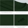 imageBASSDASH Mens UPF 50 Sun Protection Fishing Shirt Short Sleeve UV TShirtForest GreenBlack Logo